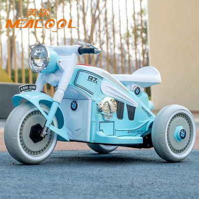 Customizable 3-6years Old Kids Electric Motorcycle 390W*1 With Bluetooth