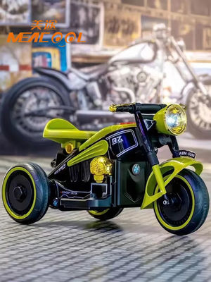 Customizable 3-6years Old Kids Electric Motorcycle 390W*1 With Bluetooth