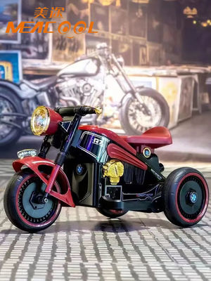 6V4Ah Motorized Kids Motorcycle Ride On Kids Motorcycle With Music Led Light USB