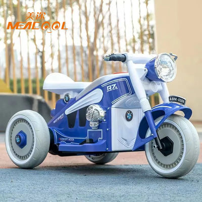 6V4Ah Motorized Kids Motorcycle Ride On Kids Motorcycle With Music Led Light USB