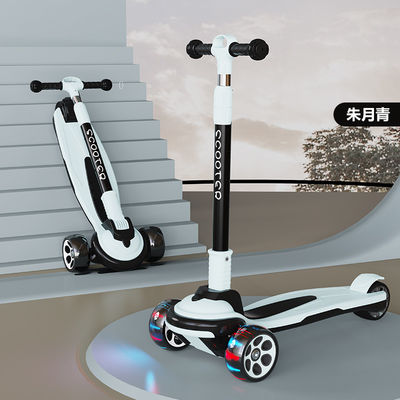 CE Certified 2 In 1 Kick Scooter Boys Girls 3 Wheel Scooter Anti Rollover