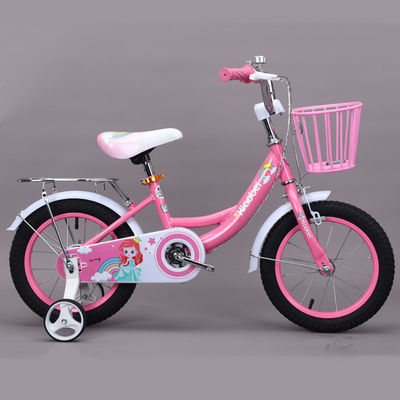 High Durability Steel Frame Lightweight Kids Bike 12 Inches Cute Design