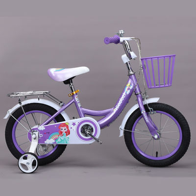 High Durability Steel Frame Lightweight Kids Bike 12 Inches Cute Design