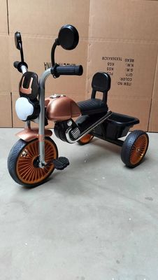 OEM ODM 2-9 Years Old Kids Tricycle Bike With Front Basket Rear Bottle Holder