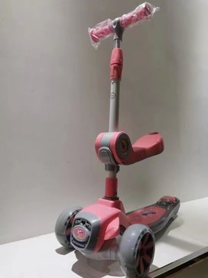 Multifunctional Foldable 3 Wheel 4 In 1 Scooter For Kids OEM / ODM Available