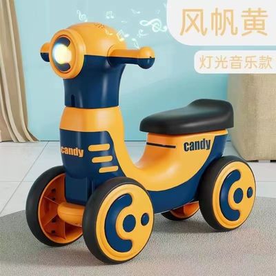 CE  Fashionable 1-3 Years Old Childrens Ride On Cars Four Wheel Balance Bike