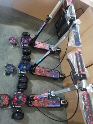 2 In 1 Spider Man Kids Kick Scooters