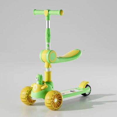 Multicolored 3 Wheel Toddler Scooter