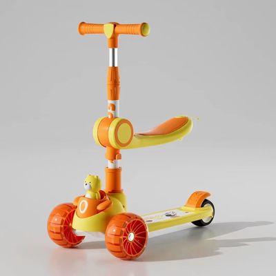 Multicolored 3 Wheel Toddler Scooter