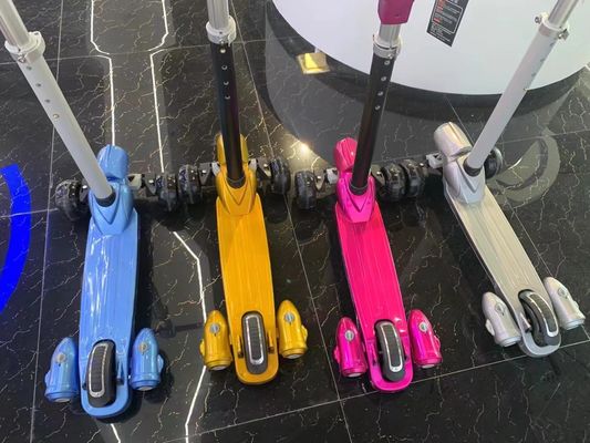 3-17 Years Old Kids 3 Wheel Scooter With Rear Wheel Brake High Durability