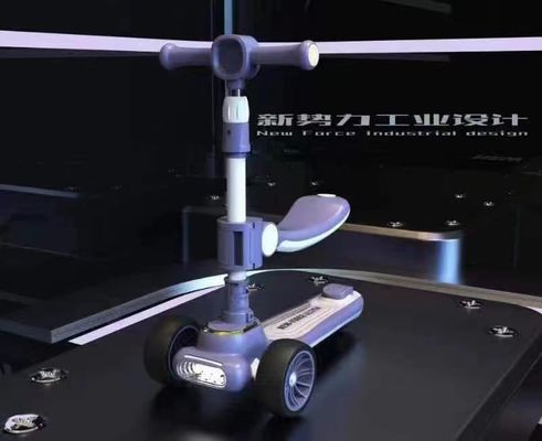 12cm Wheel Kids 3 Wheel Scooter With Music Light High Performance