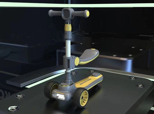 12cm Wheel Kids 3 Wheel Scooter With Music Light High Performance