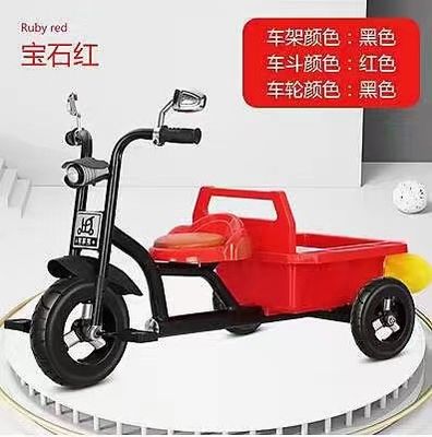 3-5-6 Boys Girls Kids Tricycle Bike With Three Wheeled Bucket Ergonomical Design