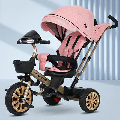 Creative Toddler Tricycle Stroller 3 In 1 Stroller Tricycle Multifunctional