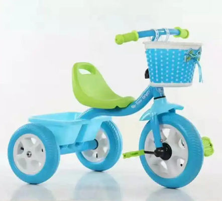 Multiple Colour Kids Tricycle Bike Ride On Tricycle Toy With Basket GCC Certified