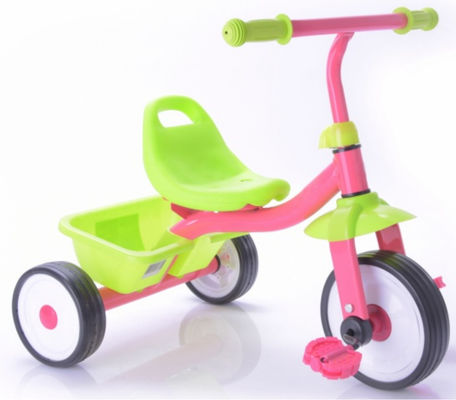 Multiple Colour Kids Tricycle Bike Ride On Tricycle Toy With Basket GCC Certified