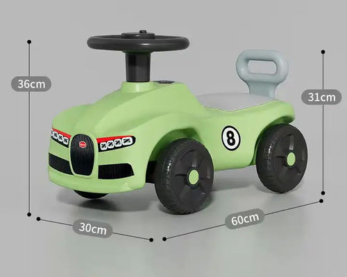 Four Wheel Kids Ride On Cars With Dynamic Music Anti Rollover