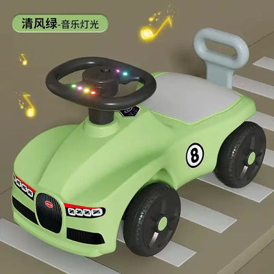Four Wheel Kids Ride On Cars With Dynamic Music Anti Rollover