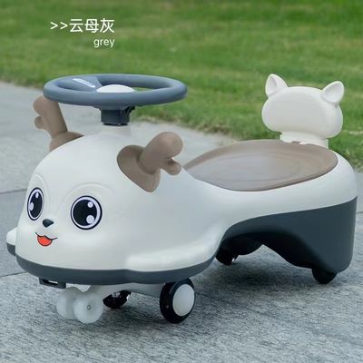 Multiple Color Twister Swing Car Ride On Toy Vehicles Up To 50Lbs Capacity