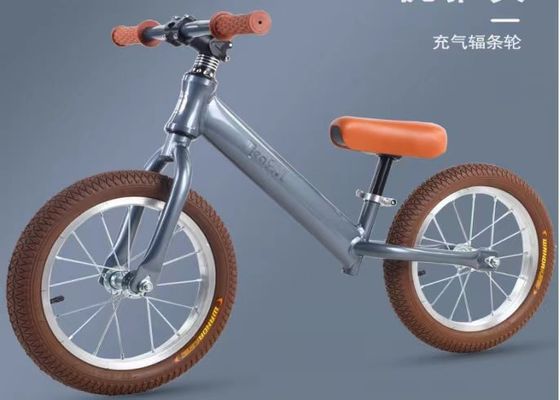 Stylish 3-8 Years Kids Balance Bikes 12In High Carbon Steel Frame