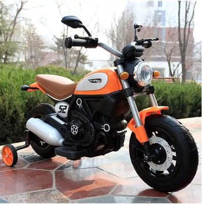 Eco Friendly 6V4.5Ah Kids Electric Motorbike Comfortable With Early Education