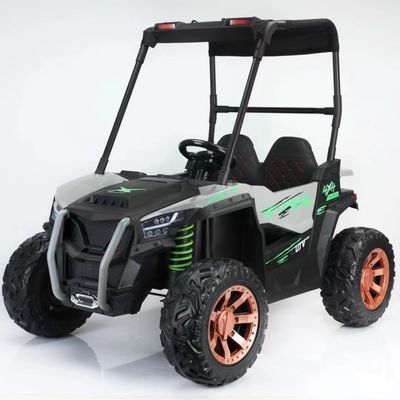 Cool Electric Sports Car For Kids 4-Wheel Drive Ride On Car 12v Battery EVA Soft Tire Electric Kids Cars