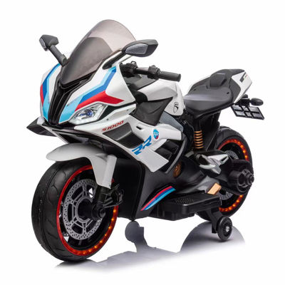 10 Mph Electric Ride On Motorcycle Toy For Kids With Engine Sounds