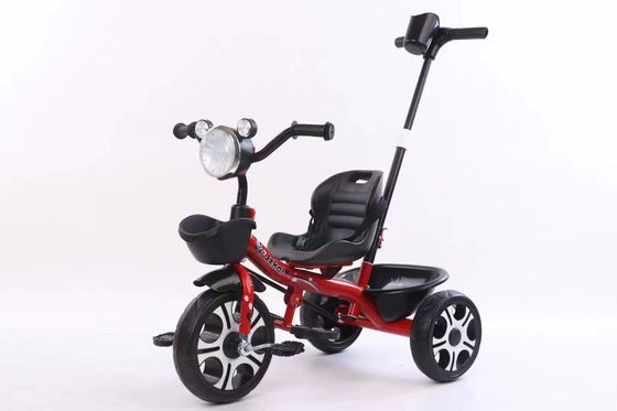 Maximum Weight 35kg Kids Bike Tricycle No Batteries For 24 Months To 5 Years Old Red / Blue Color