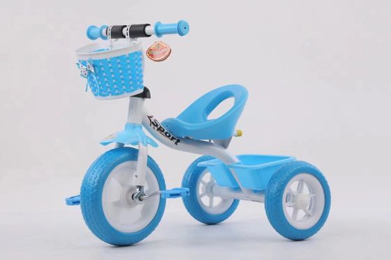 Light And Music In Front Junior Pedal Trike Cruiser , Children's 3 Wheel Bikes