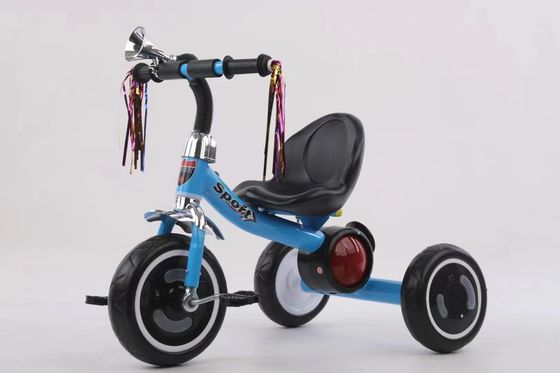 Red / Blue / Yellow Kids Tricycle Bike No Push Bar Recommended For 24 Months 5 Years