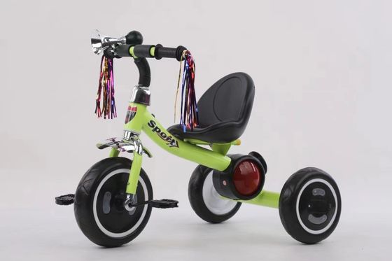 Red / Blue / Yellow Kids Tricycle Bike No Push Bar Recommended For 24 Months 5 Years
