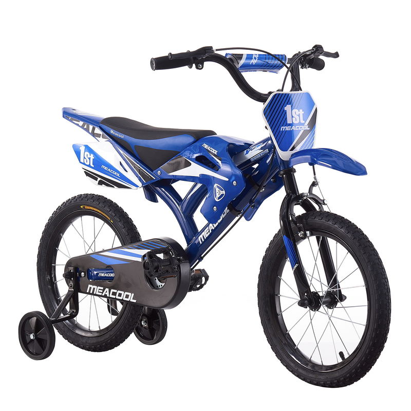 Single Speed PU Saddle 16 Inch Kids Bike