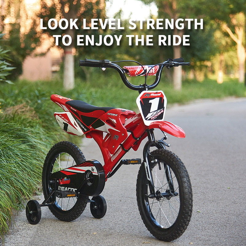 Cool Handsome 16inch Lightweight Kids Bike Customization High Durability