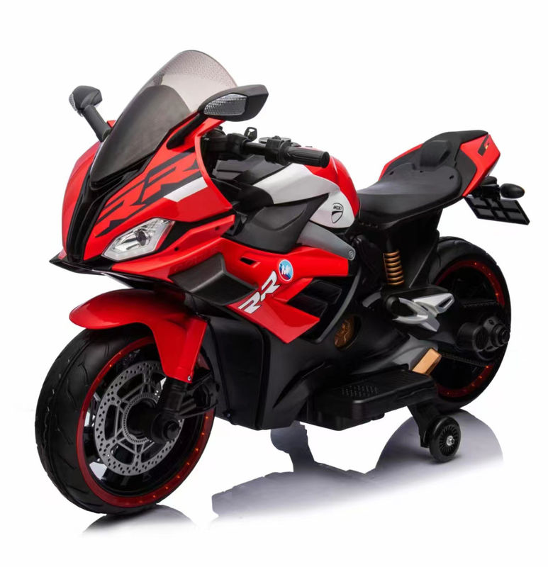 10 Mph Electric Ride On Motorcycle Toy For Kids With Engine Sounds