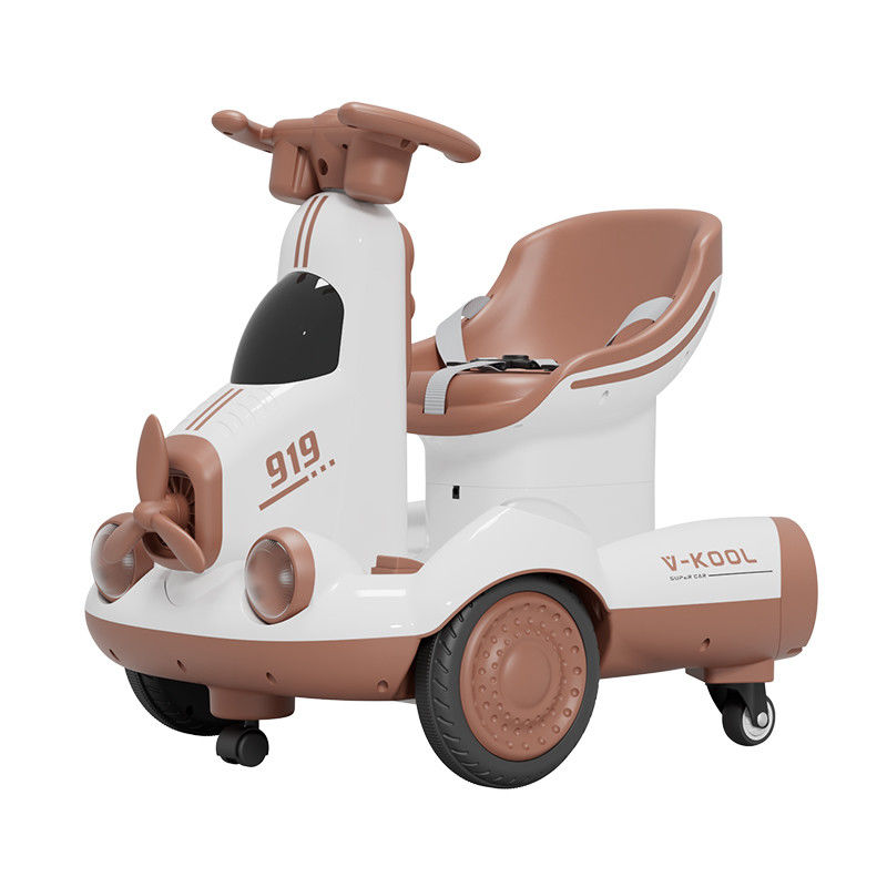 Kids' Electric Vehicles Ride On Toy Car With Music 6V Battery 1-2 Hours Playtime